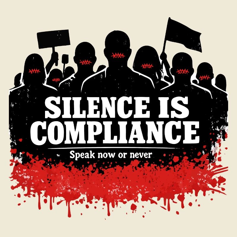 Silence is obedience – speak now