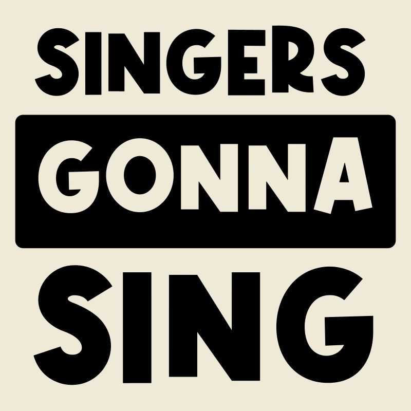 Singers going to sing