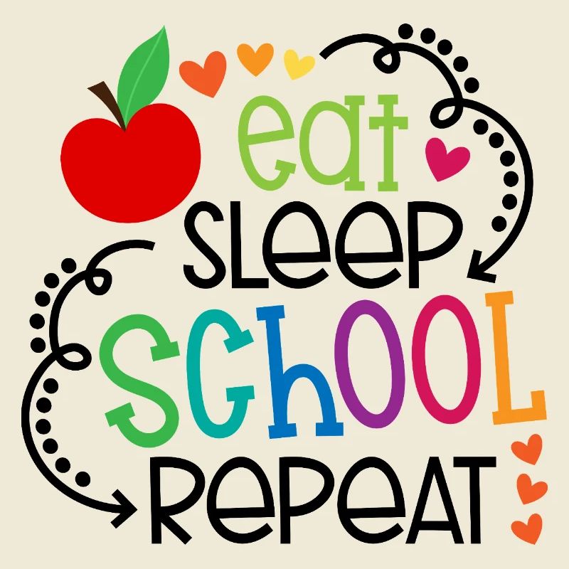 Manger, dormir, aller à l’école, répéter – Design