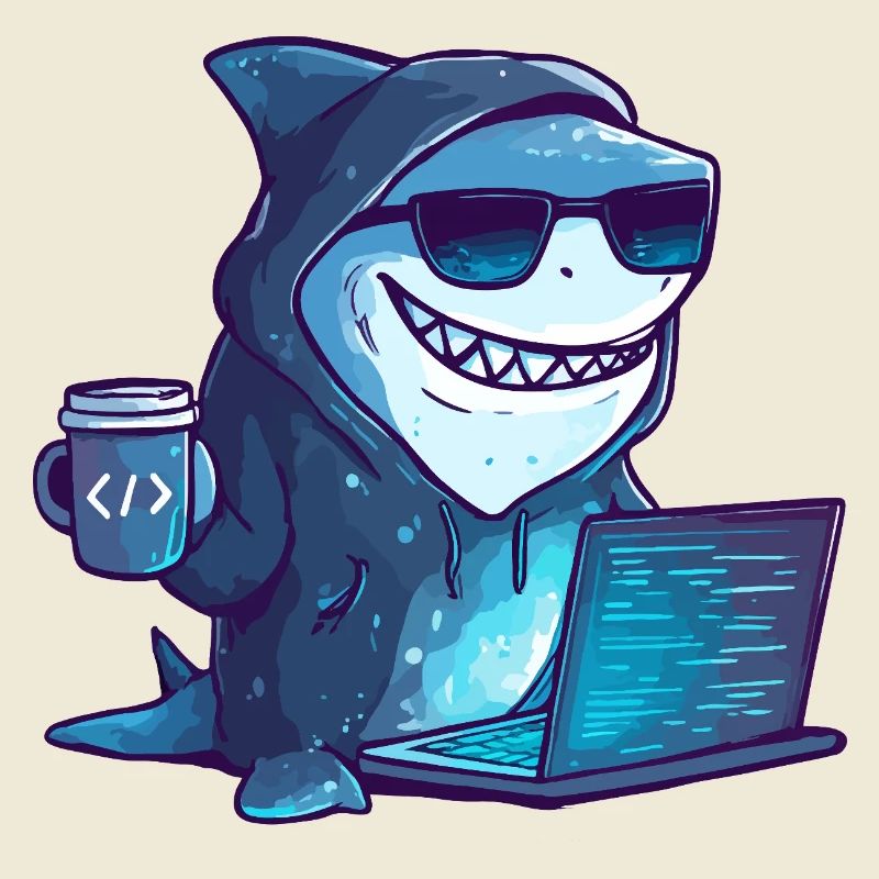 Conception de Cyber Shark Hacker