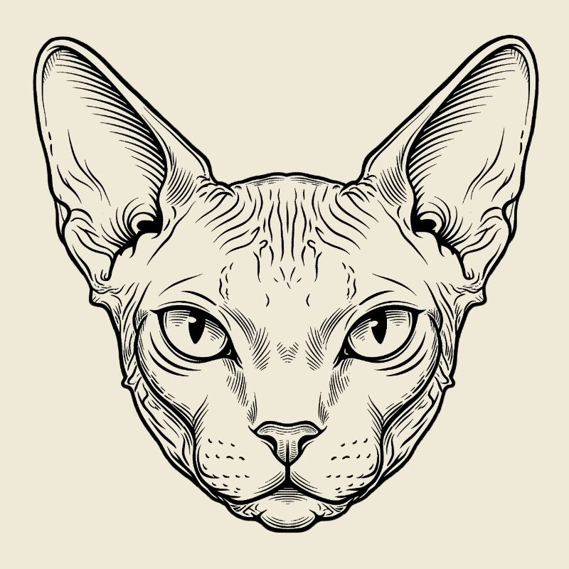 Sphynx Katze