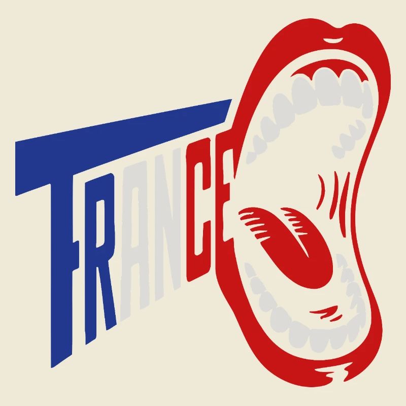 Trance Scream Retro Typography