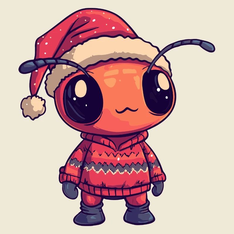 Ameise Weihnachten Comic