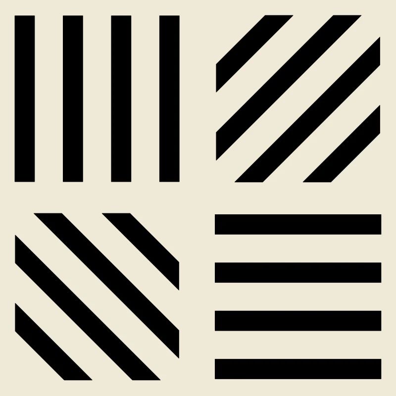 graphic stripe pattern