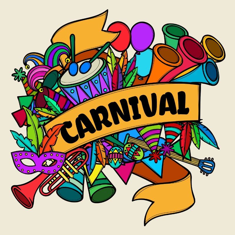 Carnival Masks Carnival Carnival Procession
