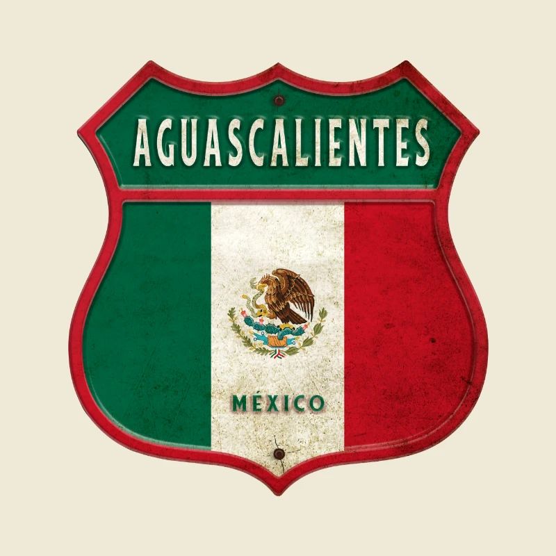 Aguascalientes Mexiko Wappen Design