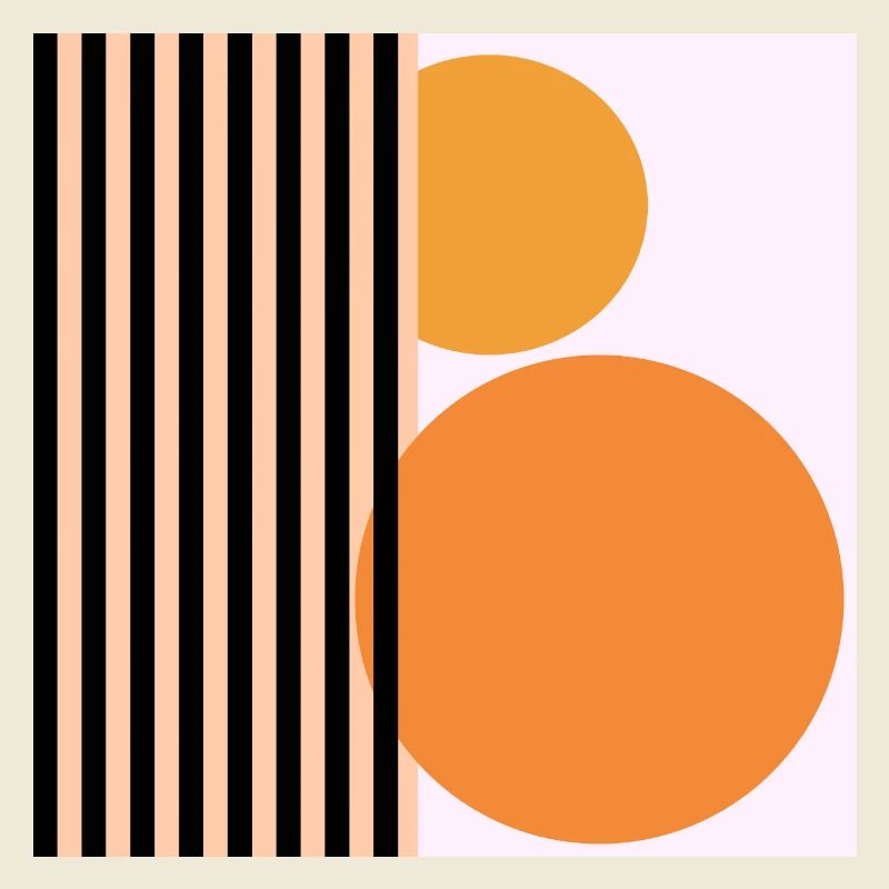 RETRO GEOMETRIE - ABSTRAKTE KUNST