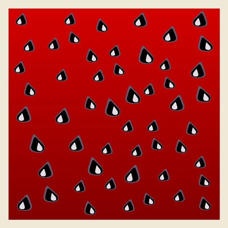 Costumes de pastèque d’été Graines de pastèque