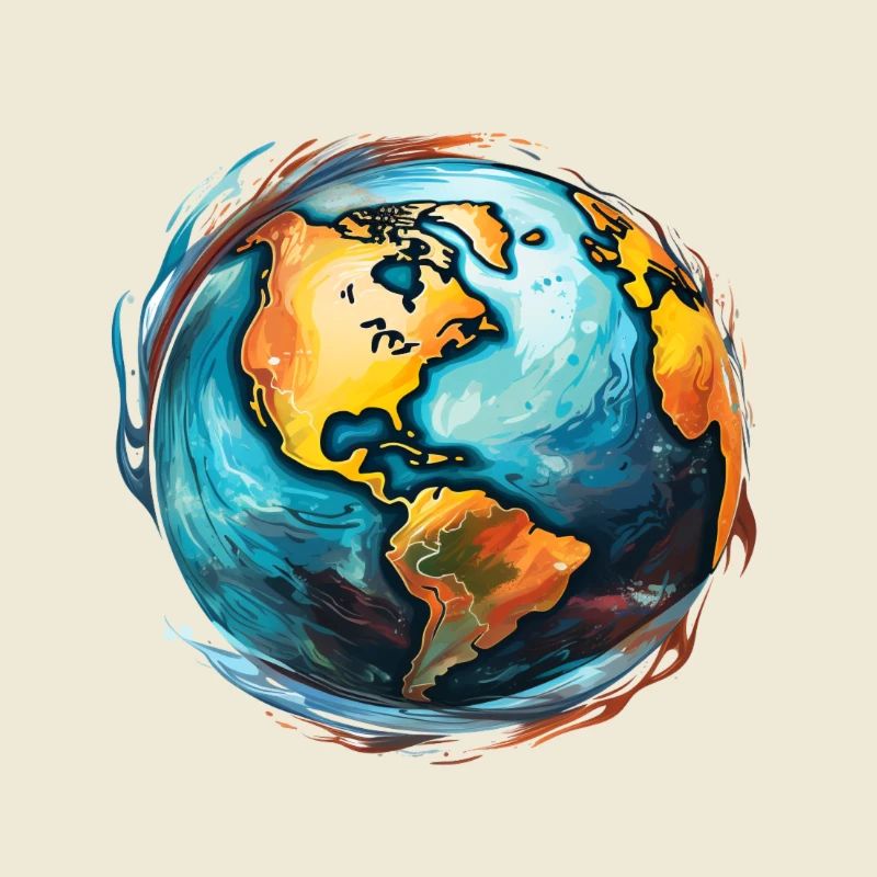 Globe in motion