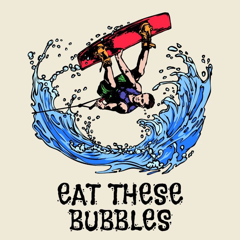 Surfing Kitesurfer Statement Wakeboard Planche de surf