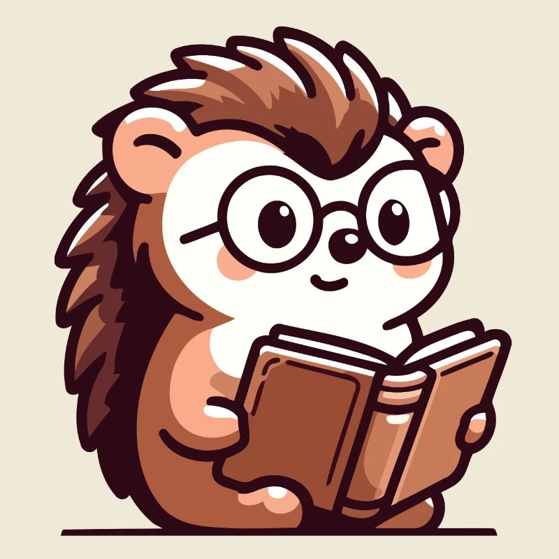 Bookish Hedgehog: The Tiny Scholar