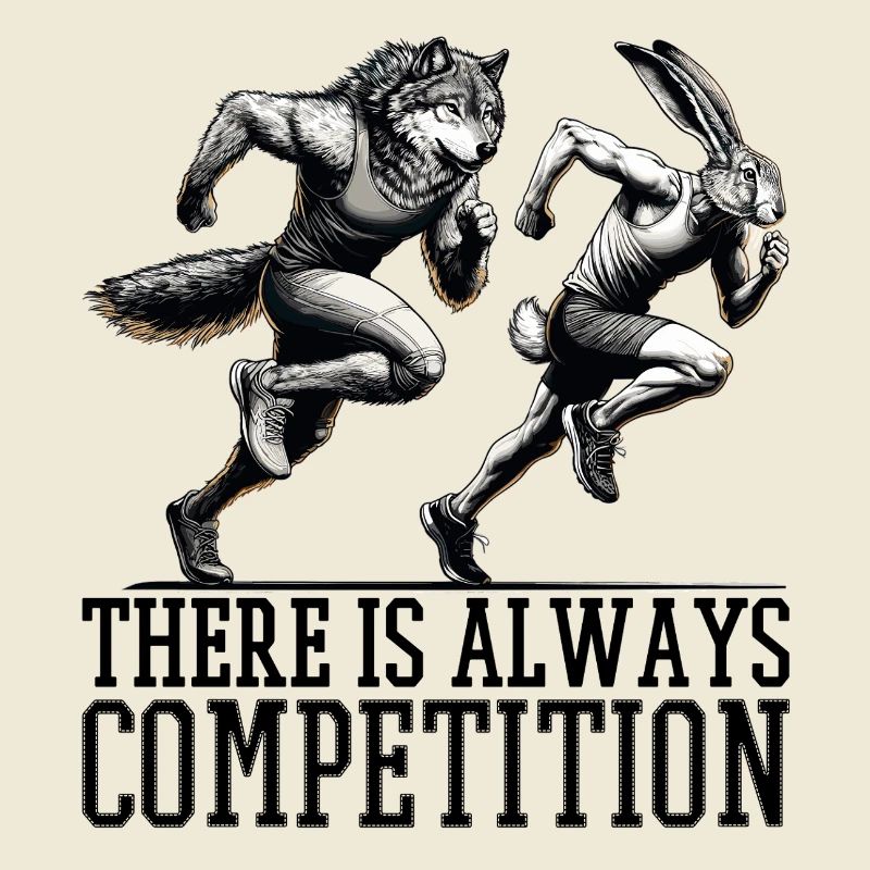 Competition Hare and Wolf Competition Gift
