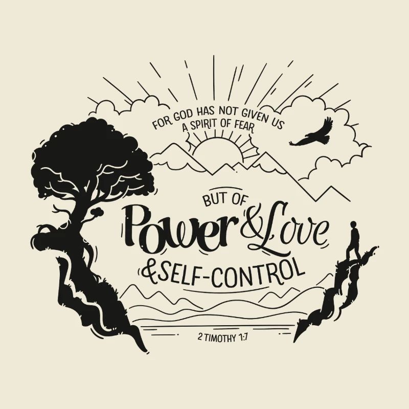 Dieu ne nous a pas donné un de crainte