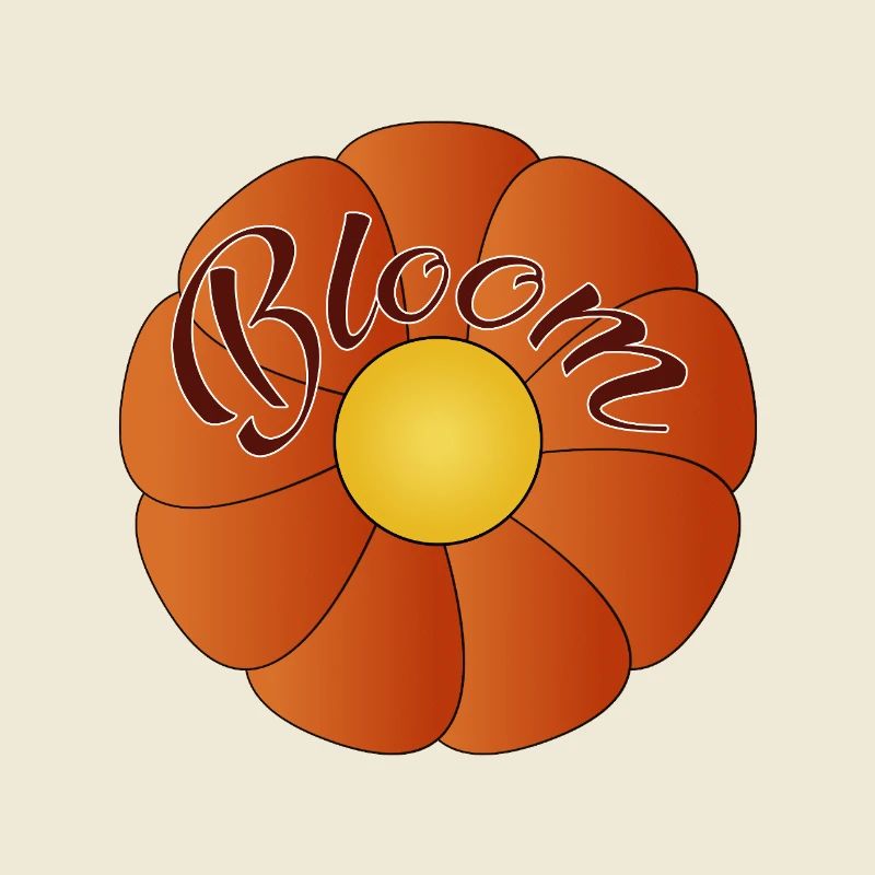 Bloom - conception de fleur simple