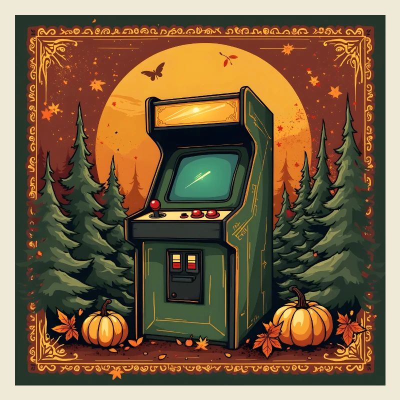 Vintage Arcade Tapestry