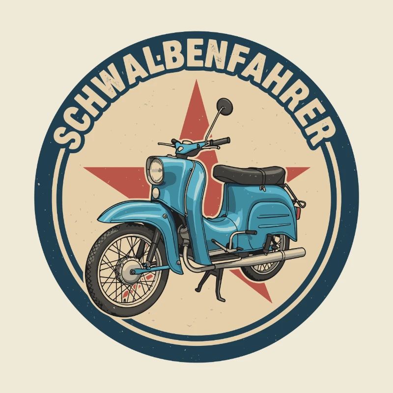 Schwalbe Simson Moped DDR Suhl KR51 Gift