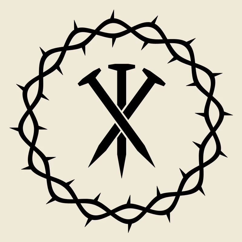 Three nails + Crown of thorns