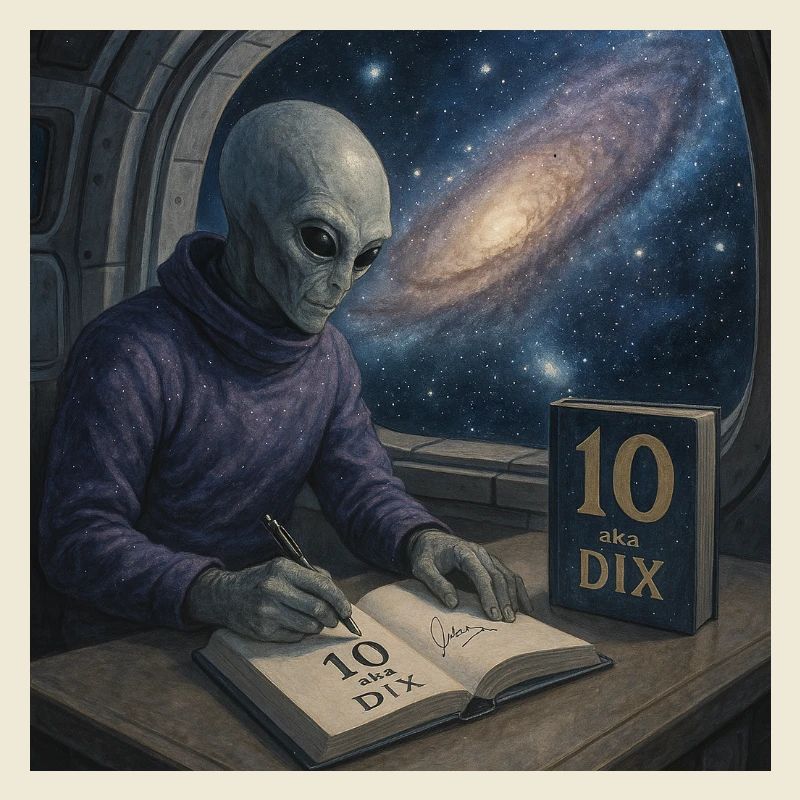Alien Writer Cosmos