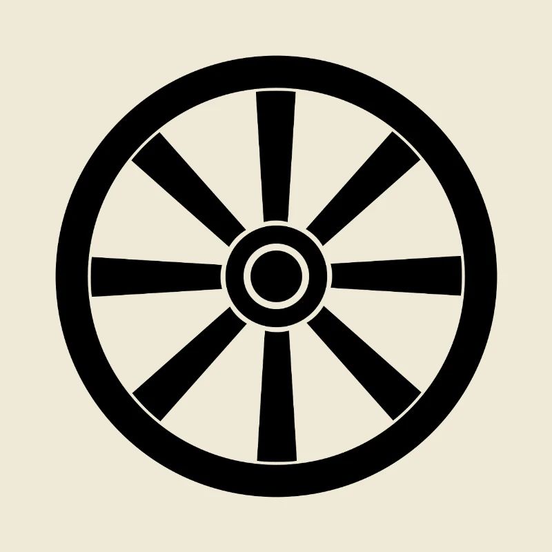 Roue de chariot