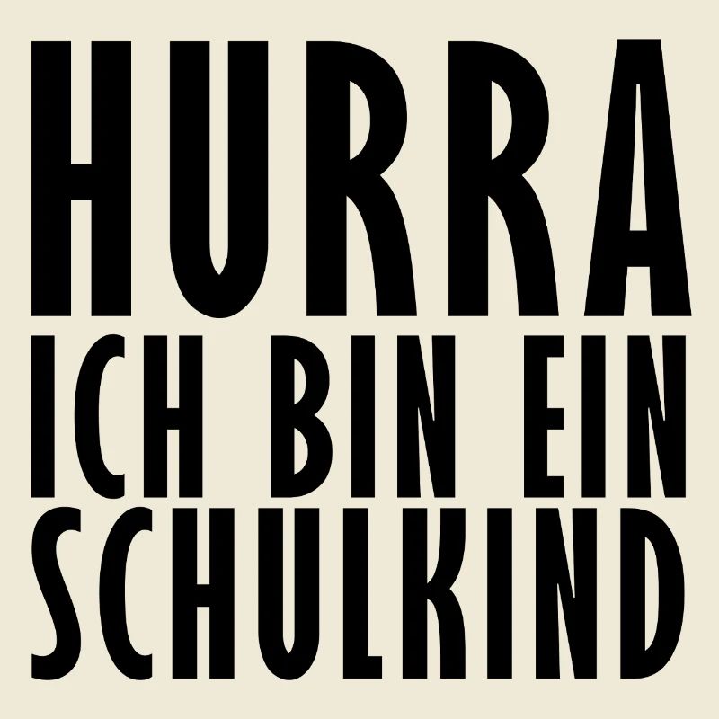 Hurra ich bin ein Schulkind