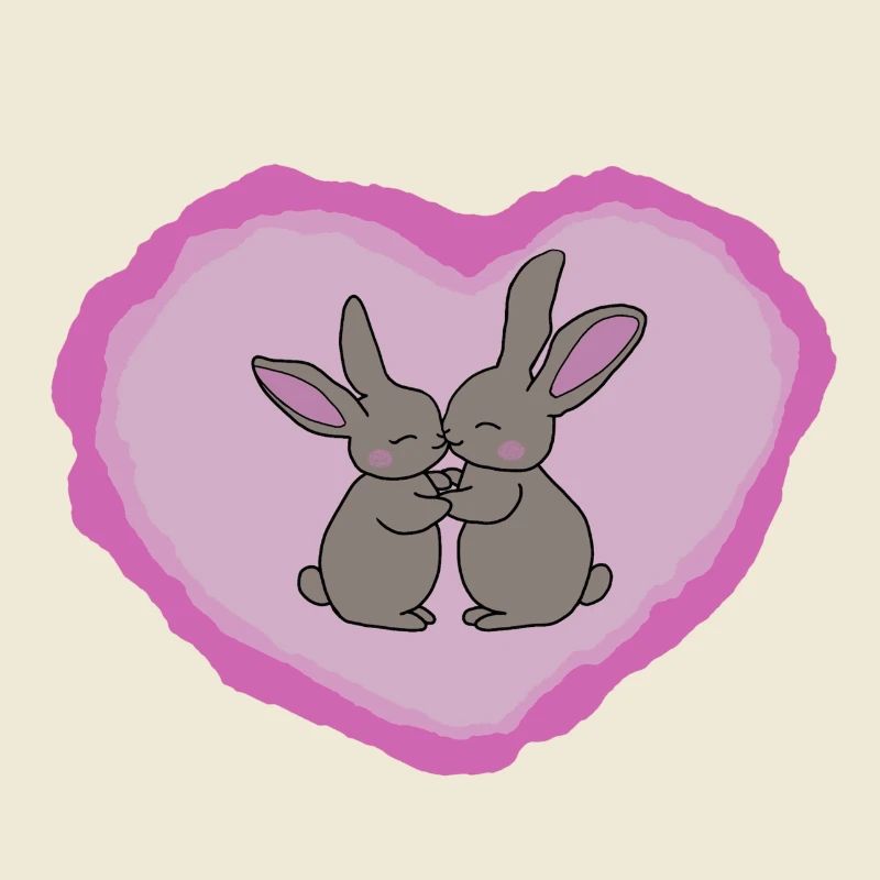 Two Cute Bunnies