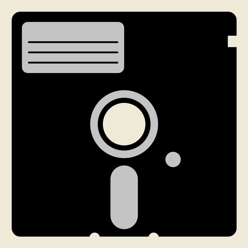retro floppy disk