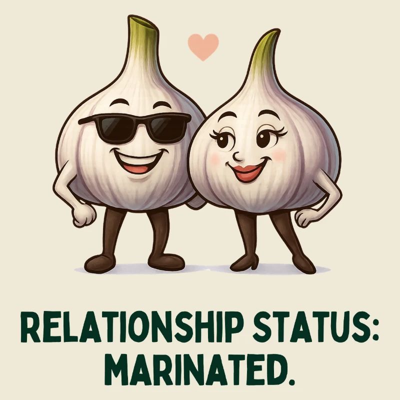 Relation à l’ail Statut Mariné Dessin animé