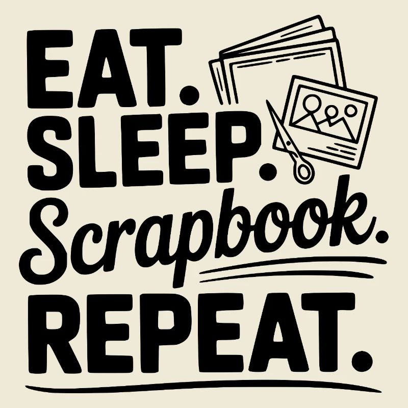 Eat. Sleep. Scrapbook. Repeat.