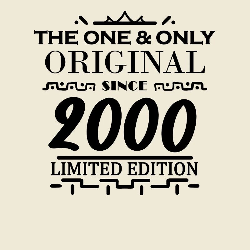 2000 - Année de construction 2000 - Année de naissance 2000