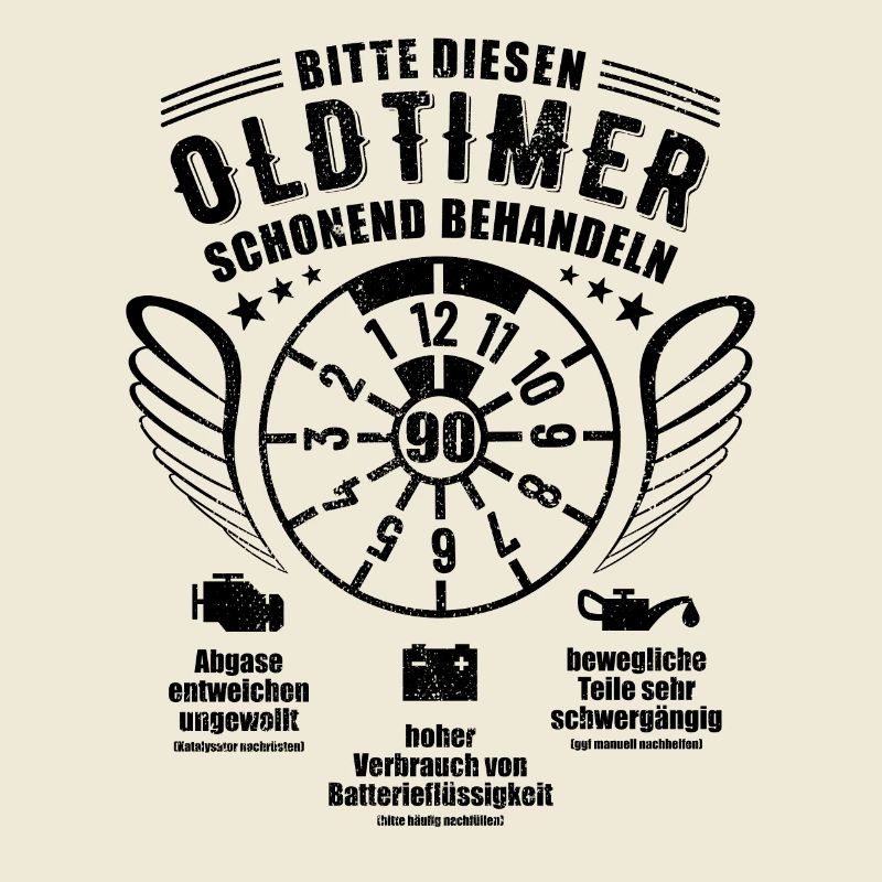 Oldtimer schonend behandeln - 90. Geburtstag