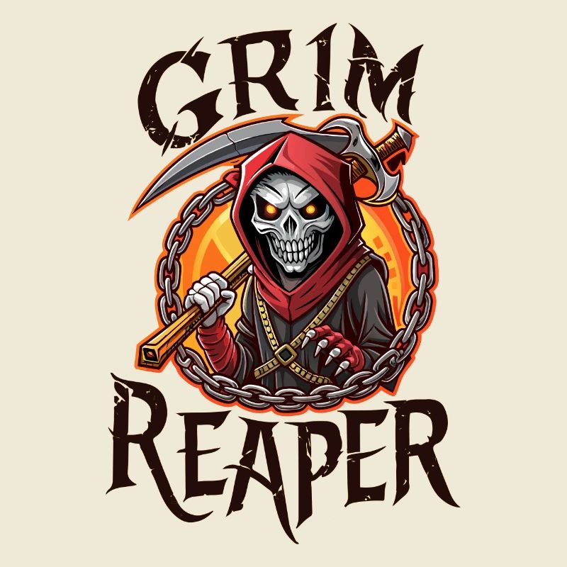 SKULL, GRIM REAPER
