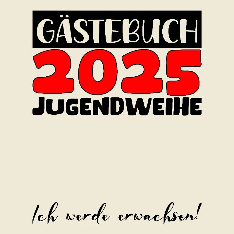 Jugendweihe 2025 Gästebuch Geschenk Mädchen Jungen