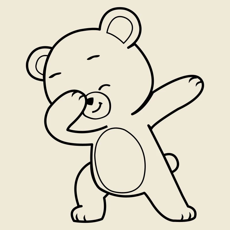 dabbing bär
