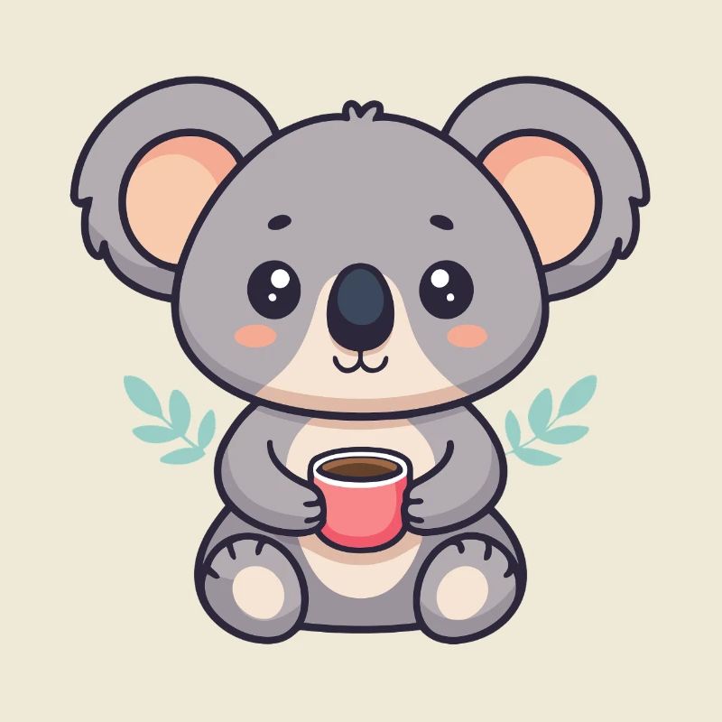 Koala-Süßkaffee