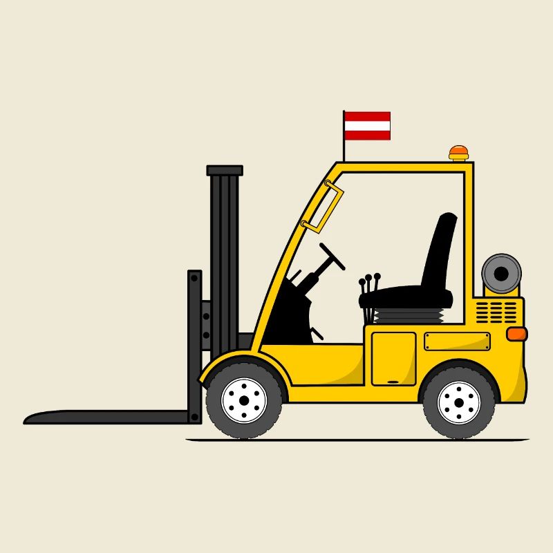 Forklift Austria Flag