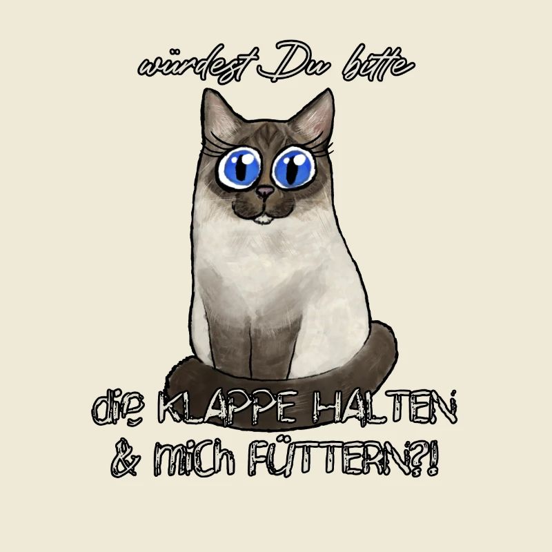 Hungrige Katze