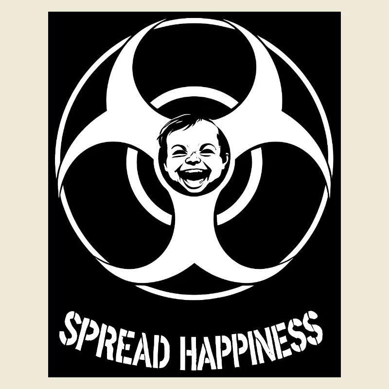 SpreadHappiness black background
