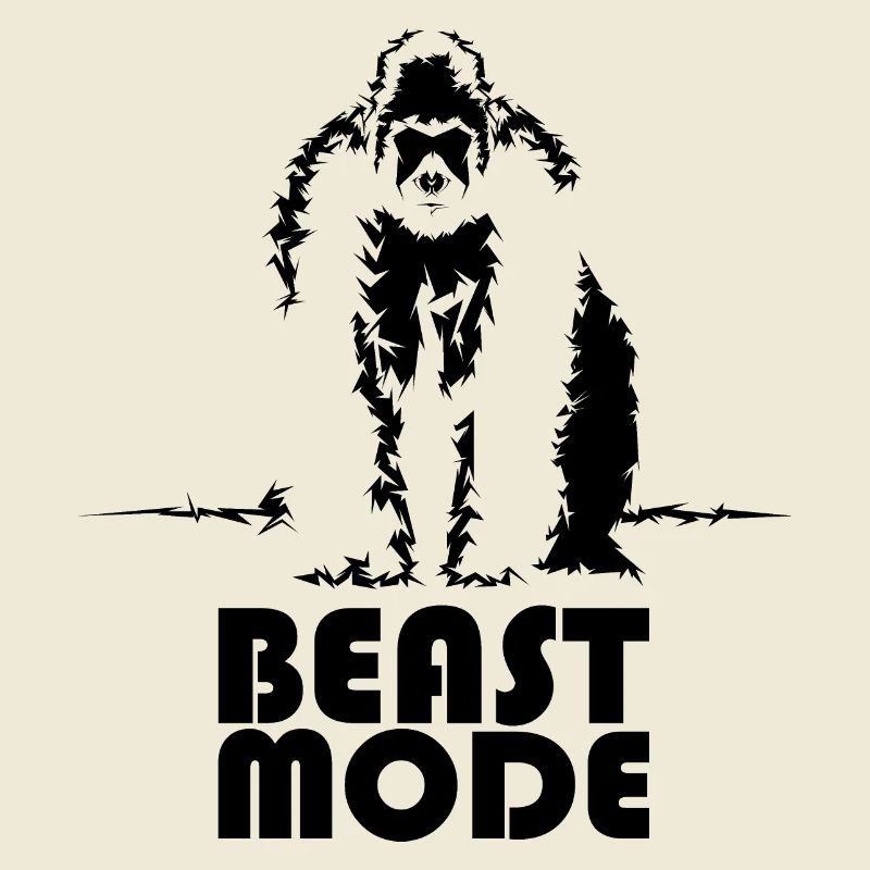 Icône du mode bête Gorilla Monkey Monkey Monkey Icône
