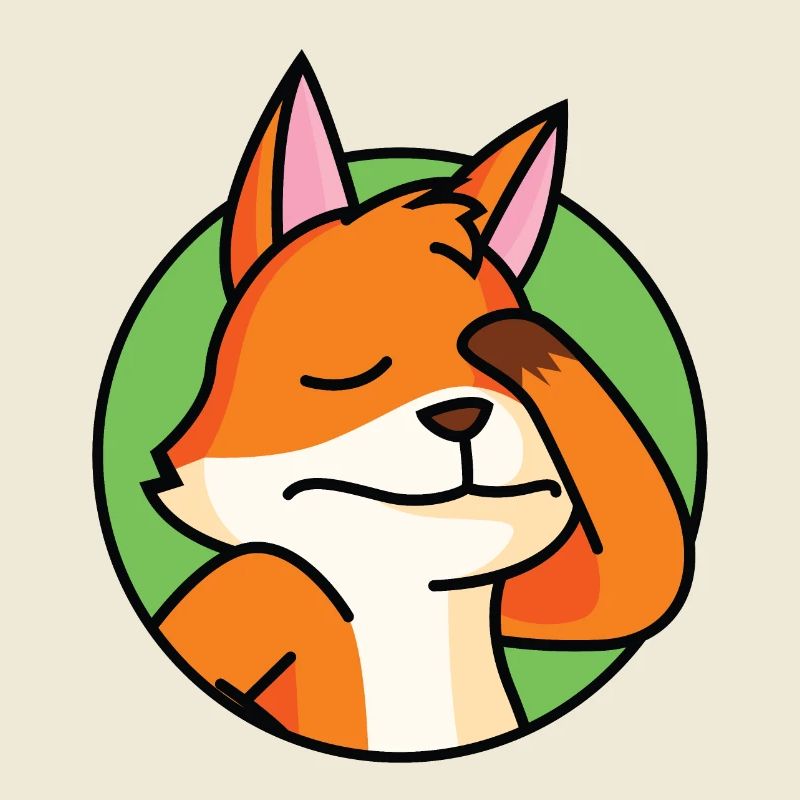Facepalm Fox