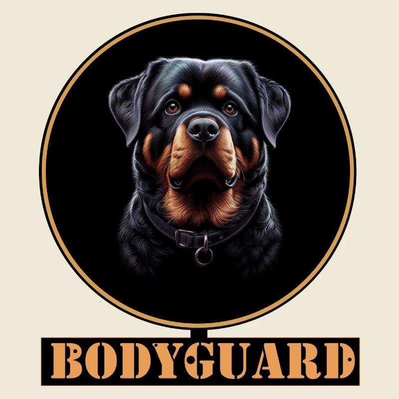 Garde du corps Rottweiler Ring Design
