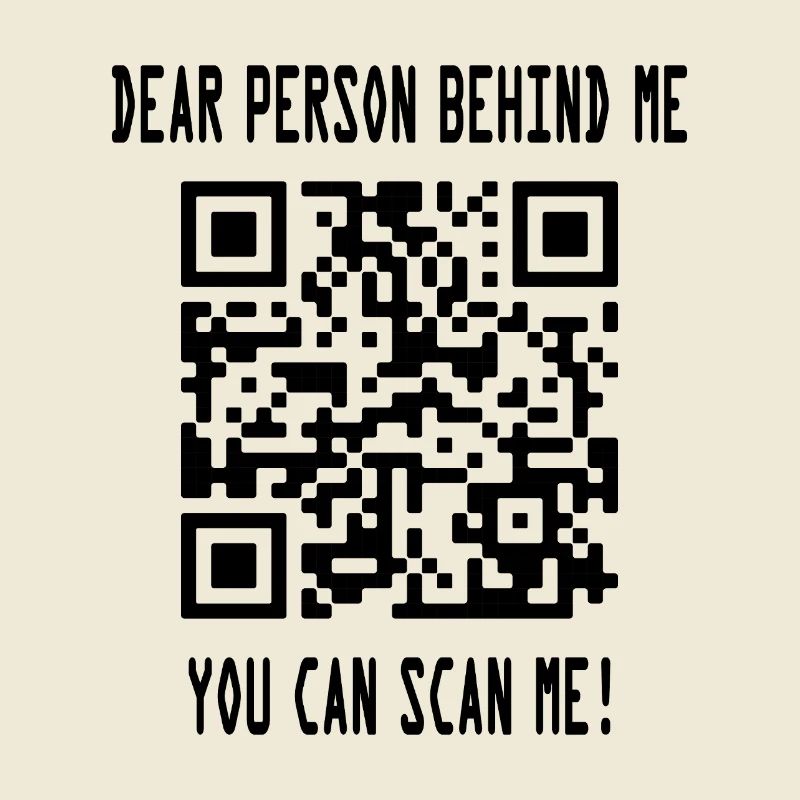 Scan me QR code for motivation