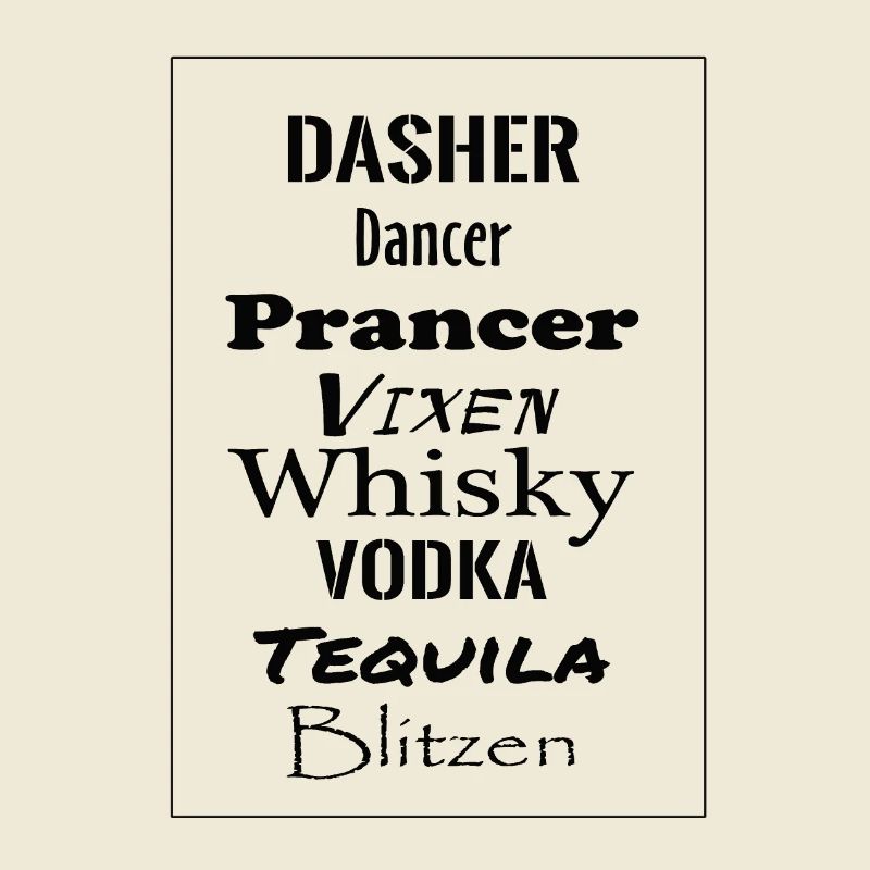 Dasher Danser Blitzen