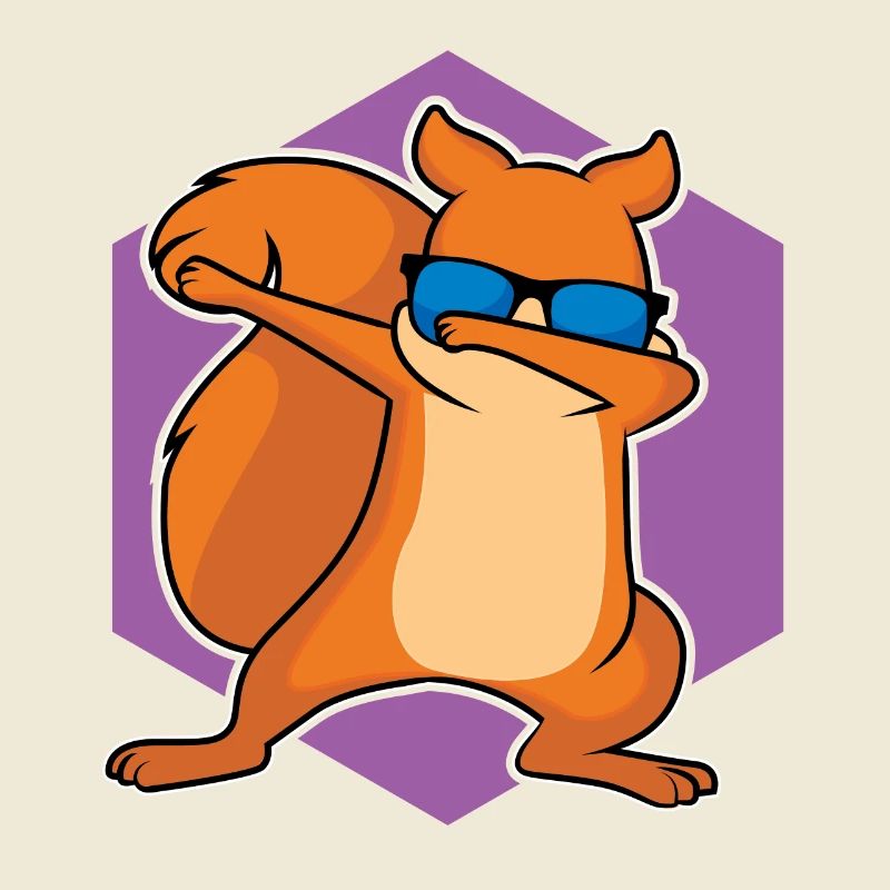 Dabbing Squirrel - Conception