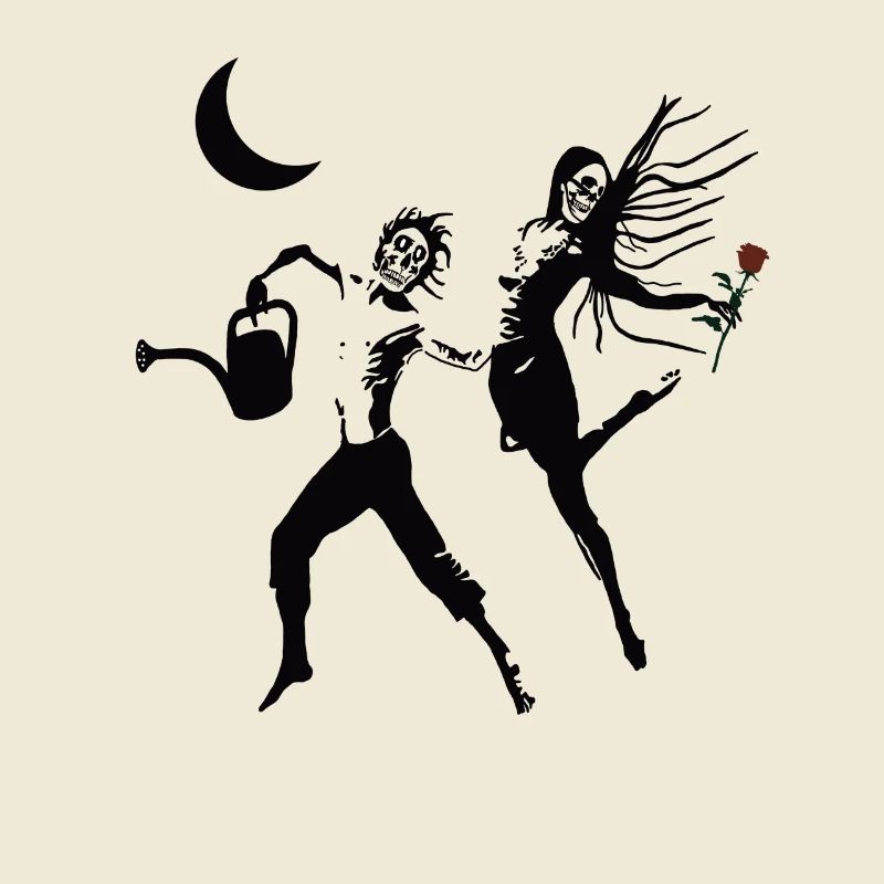 Skeletons Dancing with Love
