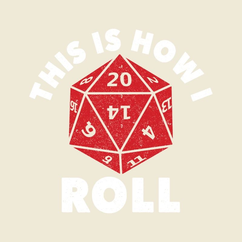 Dungeons Dice RPG Dragons C’EST COMME ÇA QUE JE ROULE