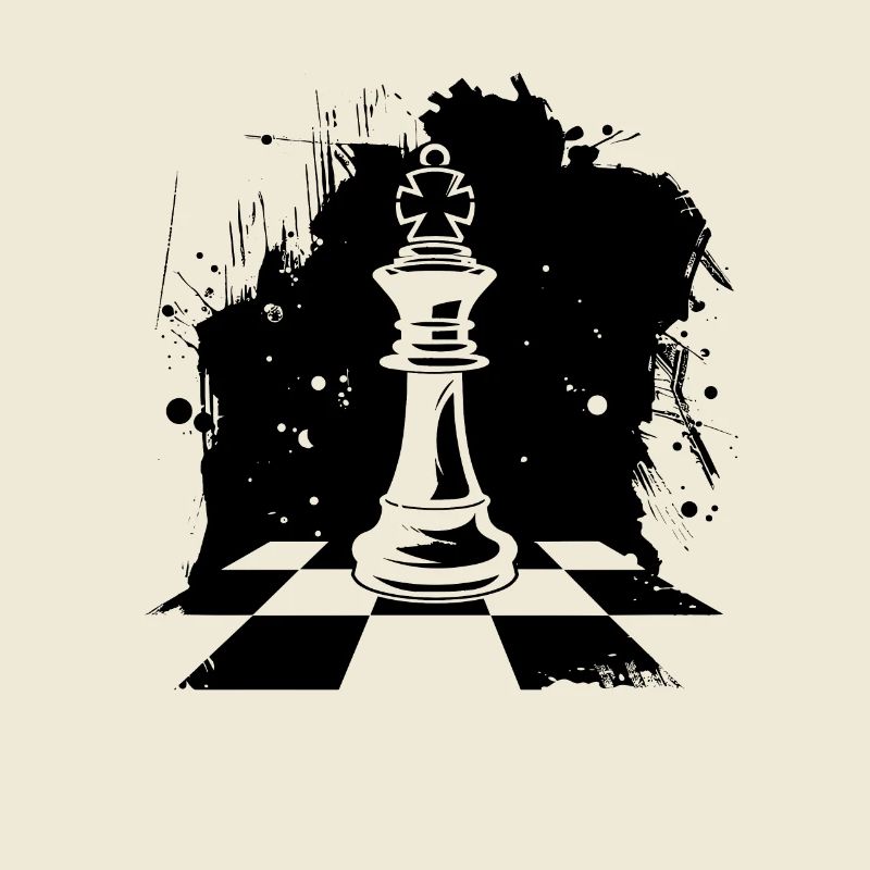 Chess Pieces Drawing