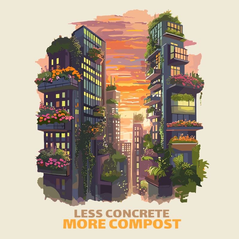 Jardinage urbain - Moins de béton, plus de compost