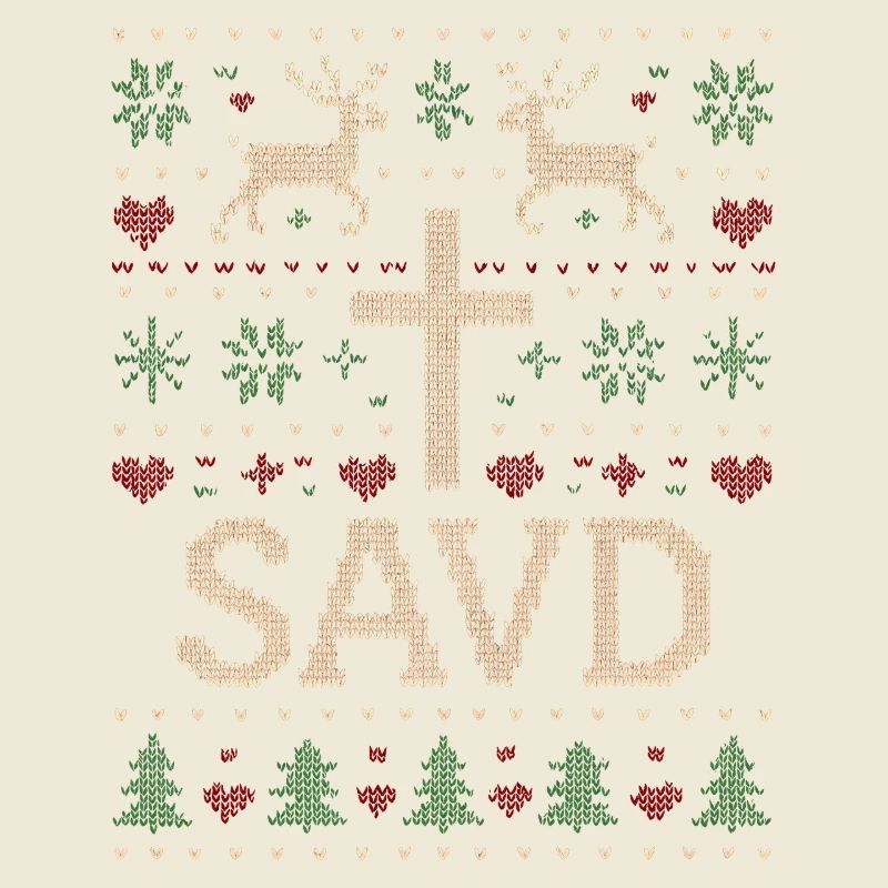 Weihnachtspullover gerettet Christlicher Glaube Je