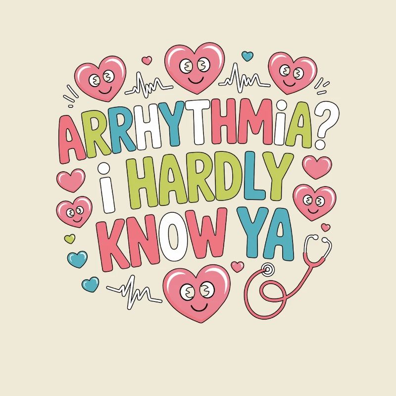 Cardiac Tech Arrhythmia I Hardly Know Echo Tech