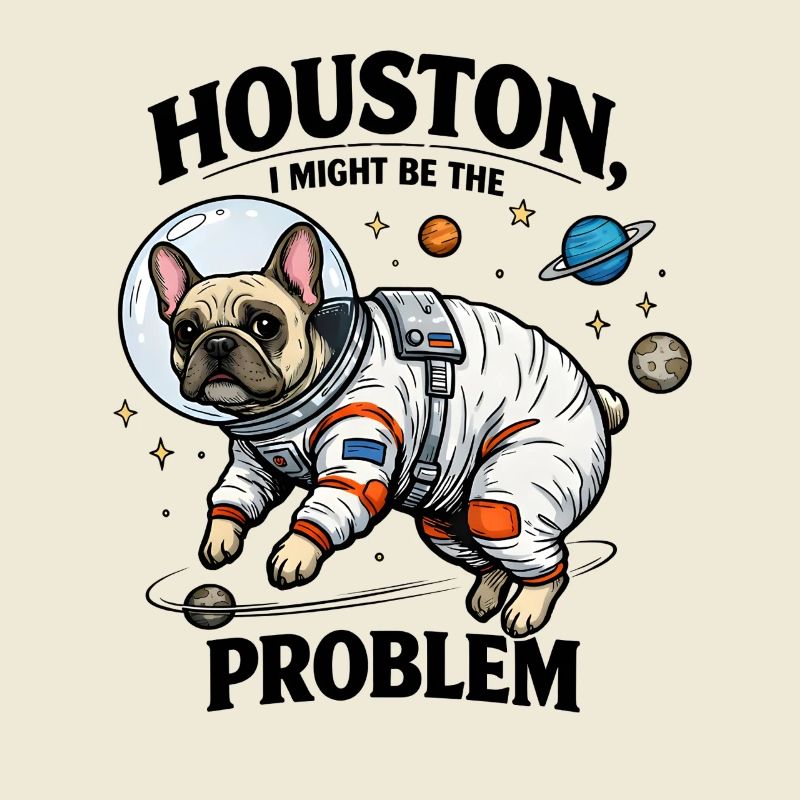 Frenchie im All – Houston I Might Be The Problem